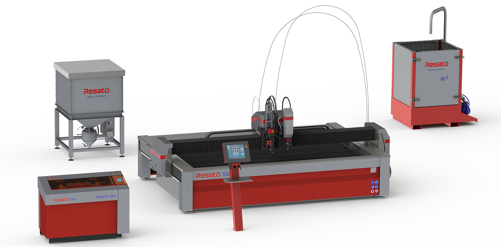 Resato Waterjet Waterjet Cutting Sheetmetal Machinery Australia