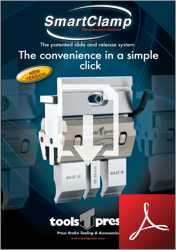 Press Brake tooling accessories - ToolsPress Smart Clamp