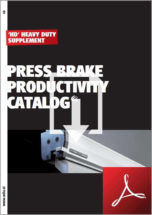 Press Brake Tooling - Wila heavy duty catalog